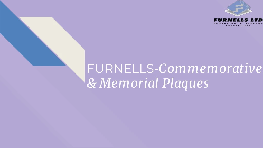 furnells commemorative memorial plaques