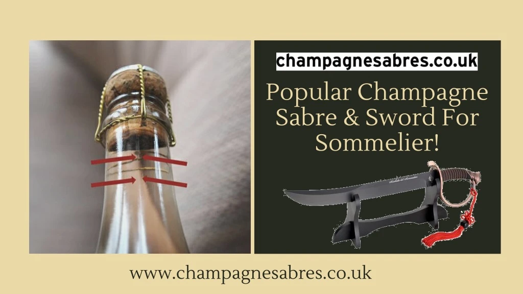 popular champagne sabre sword for sommelier