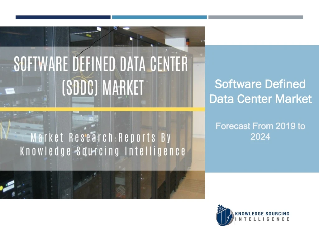 software defined data center market forecast from