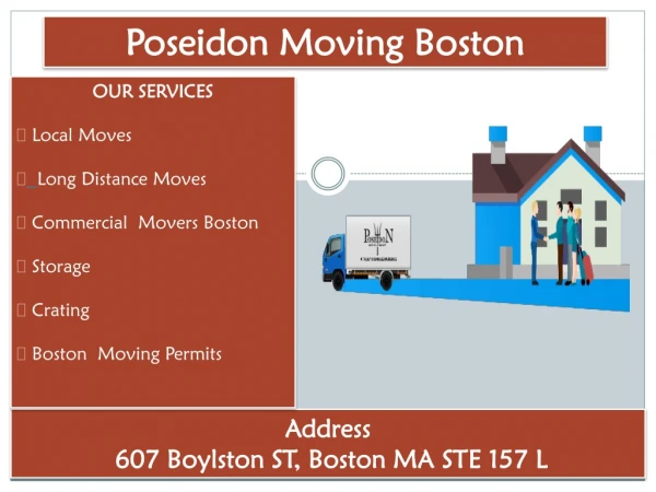 Fast and Secured move with Commercial movers Boston