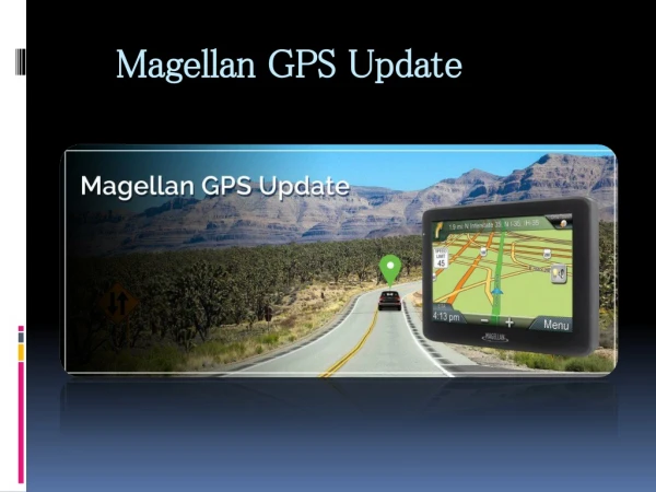 Magellan GPS update