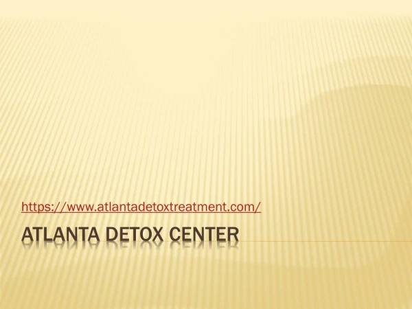 Atlanta Detox Center