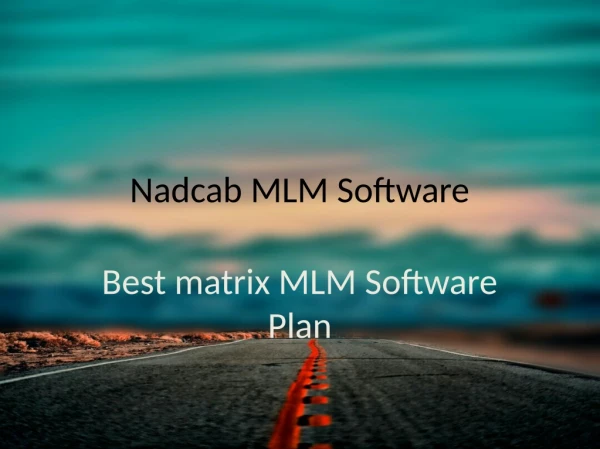 Best Matrix MLM Software Plan