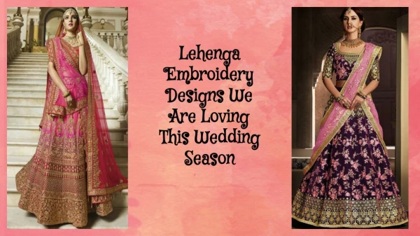Beautiful Heavy Embroidered Lehenga Choli for Wedding