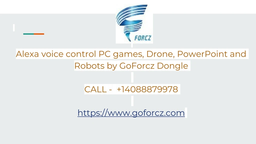 alexa voice control pc games drone powerpoint