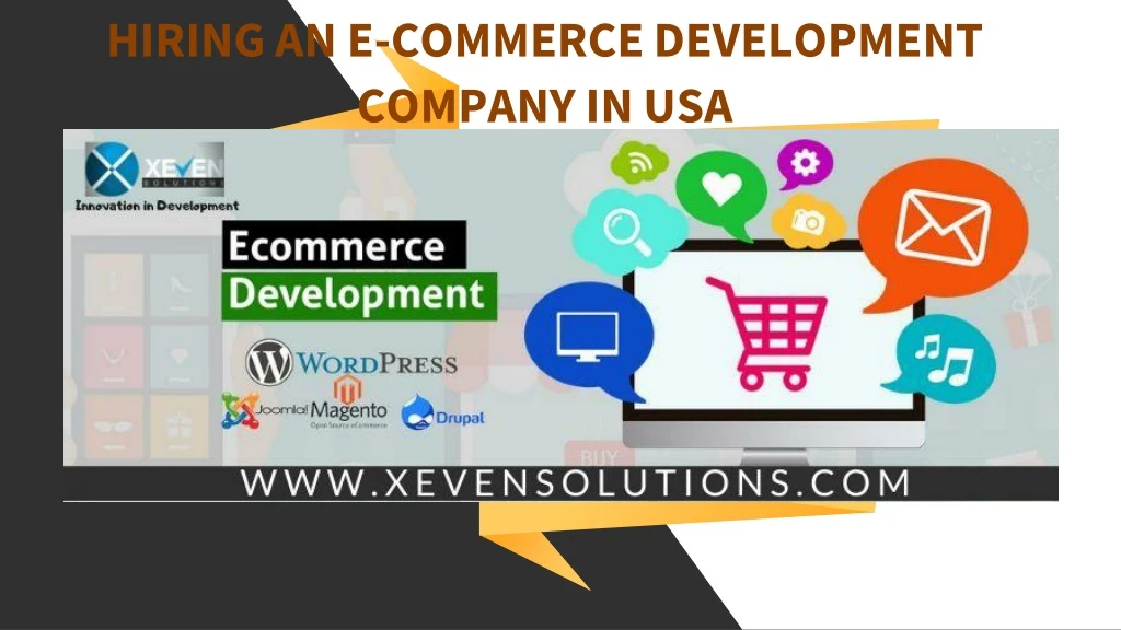 hiring an e commerce development company in usa
