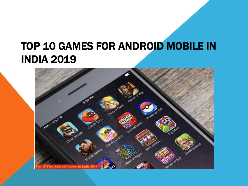 top 10 games for android mobile in india 2019