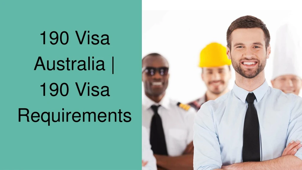 190 visa australia 190 visa requirements