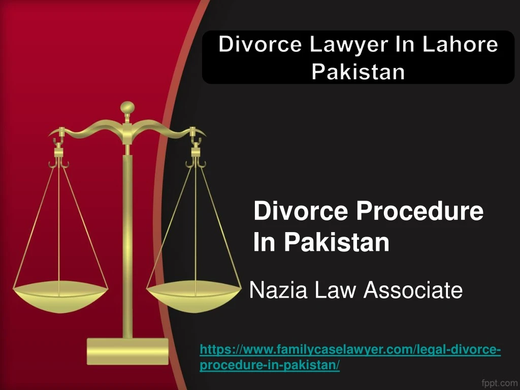divorce procedure in pakistan