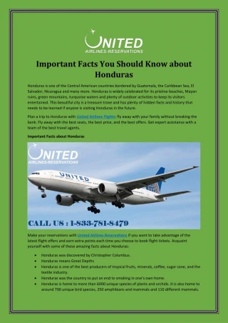 Important Facts You Should Know about Honduras - slide 1