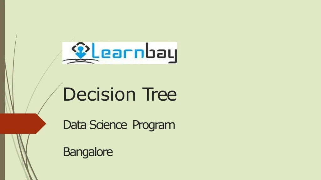 decision tree data science program bangalore