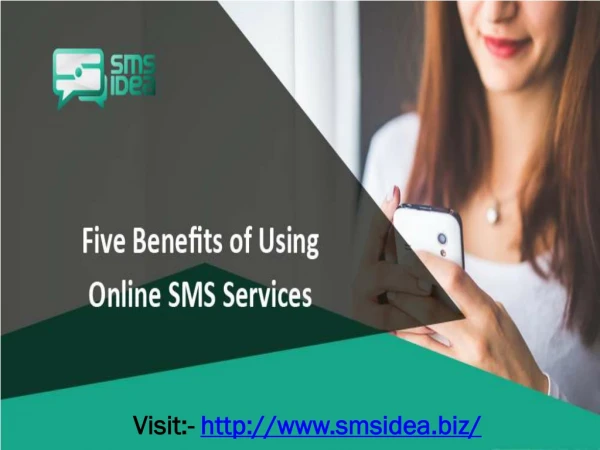 Five Benefits of Using Online SMS Services