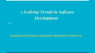 Software Application Development Company - slide 1