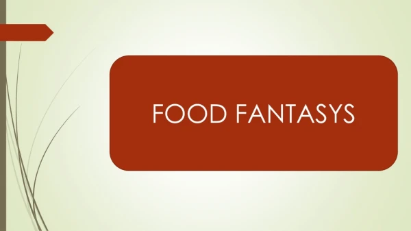 Food fantasys