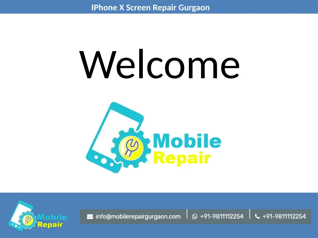 iphone x screen repair gurgaon