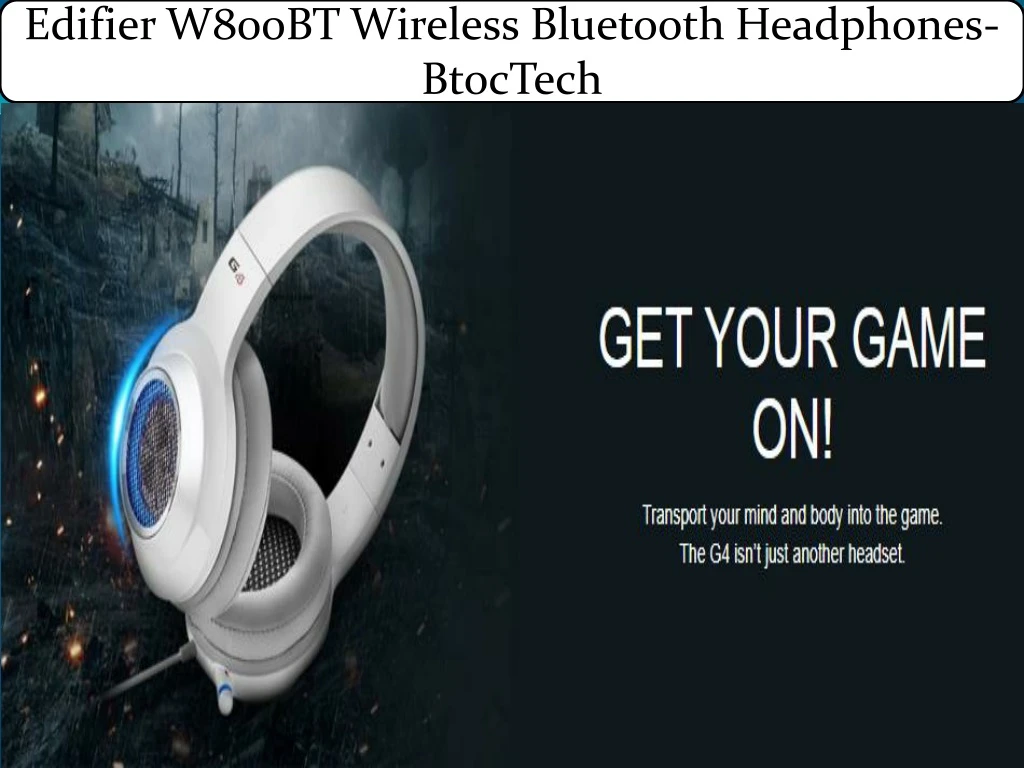 edifier w800bt wireless bluetooth headphones