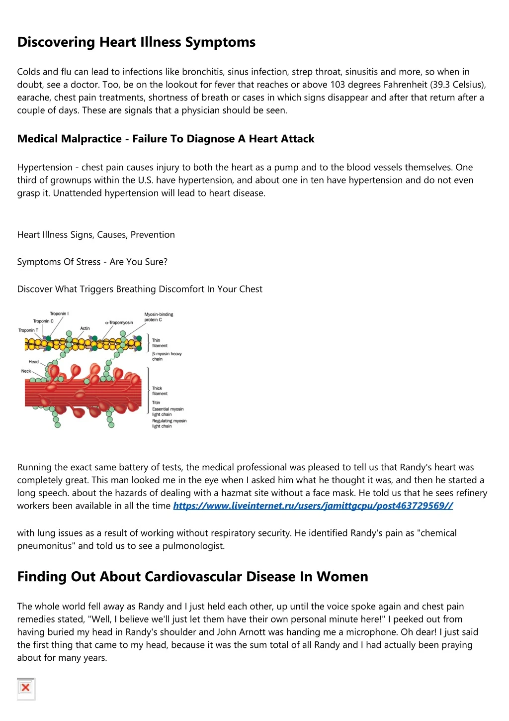 discovering heart illness symptoms