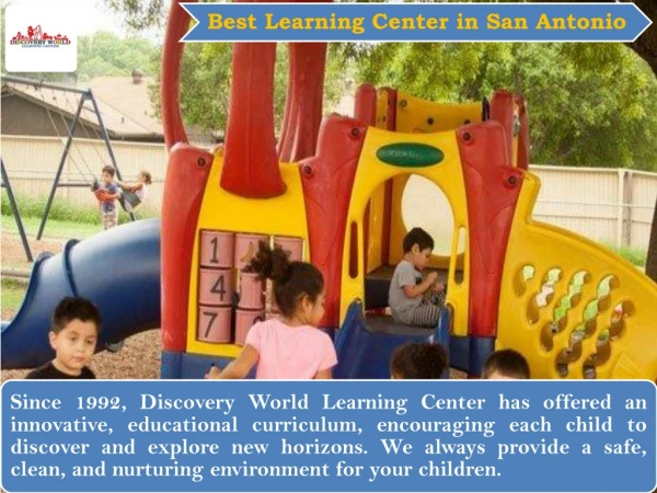Best Learning Center in San Antonio