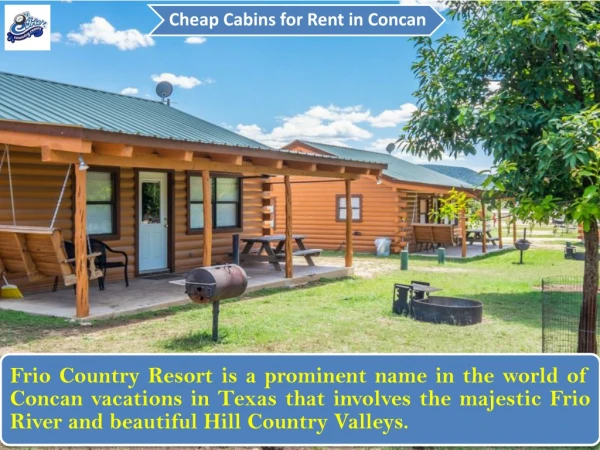 Cheap Cabins for Rent in Concan