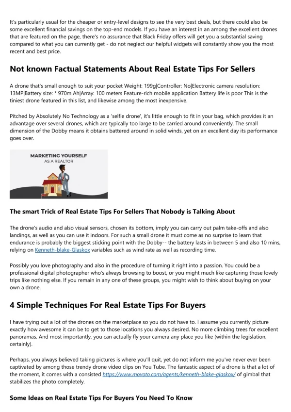 The Best Strategy To Use For Real Estate Tips For Sellers