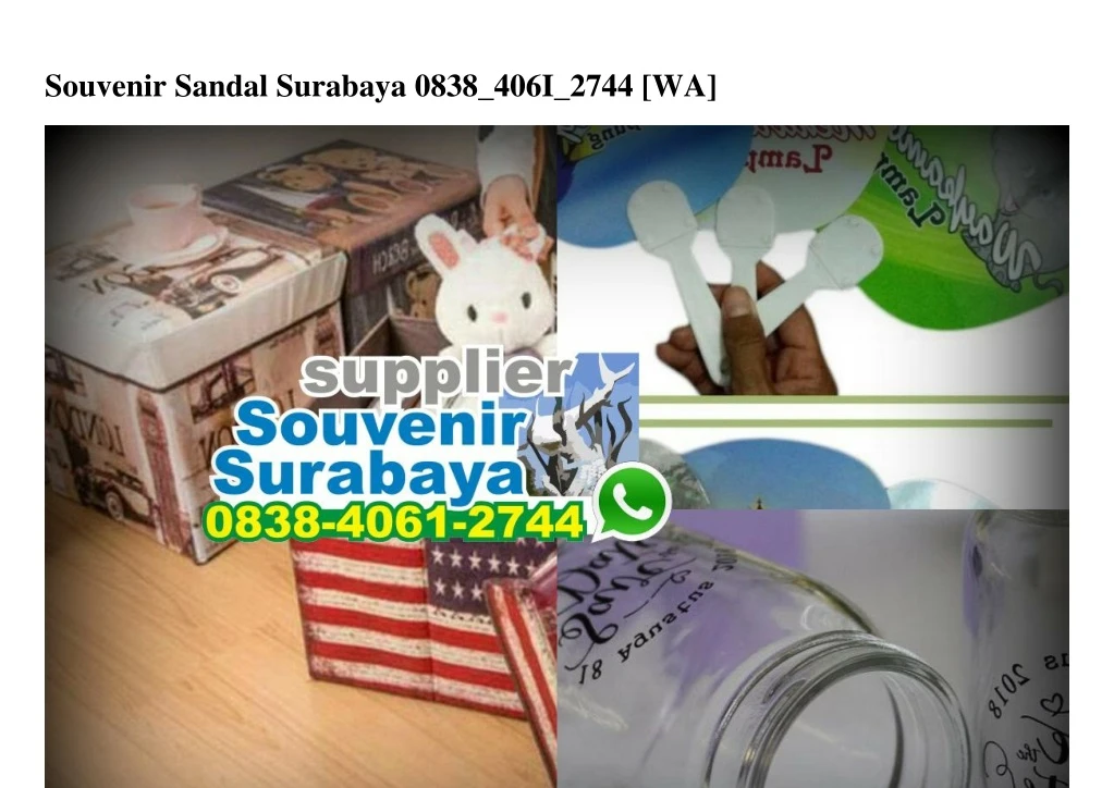 souvenir sandal surabaya 0838 406i 2744 wa