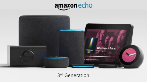 Amazon Echo 3rd Gen Overview