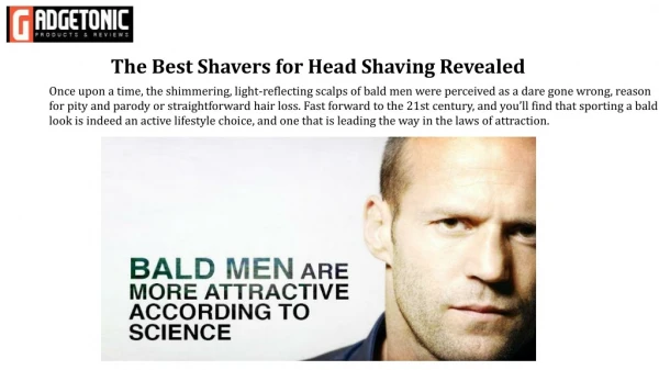 Best Electric Shavers for Head Shaving