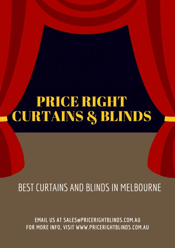 Blinds in Melbourne - Interesting points while picking one for your home