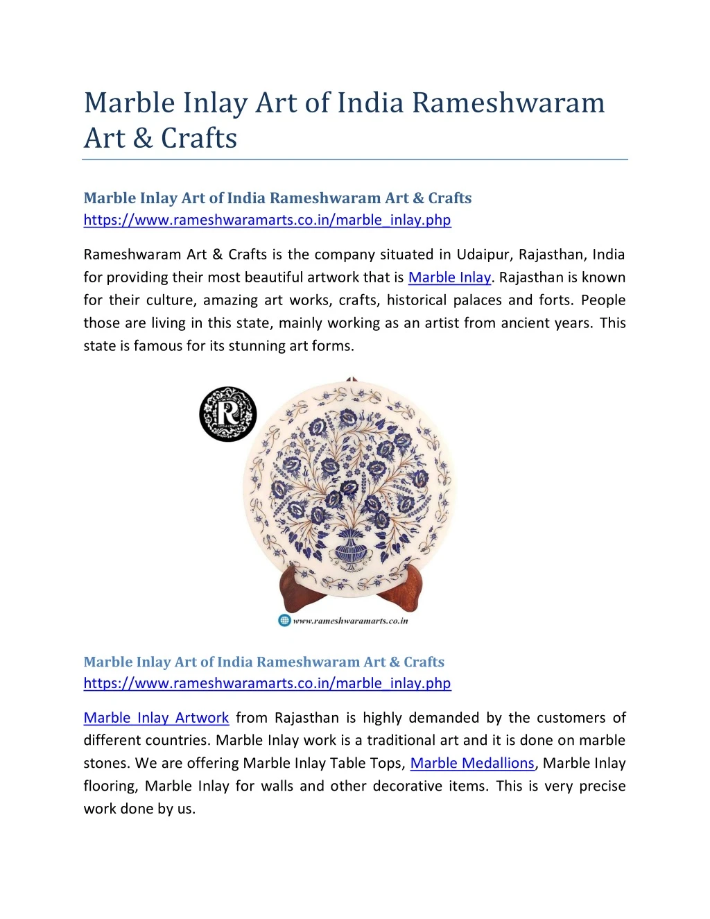 marble inlay art of india rameshwaram art crafts