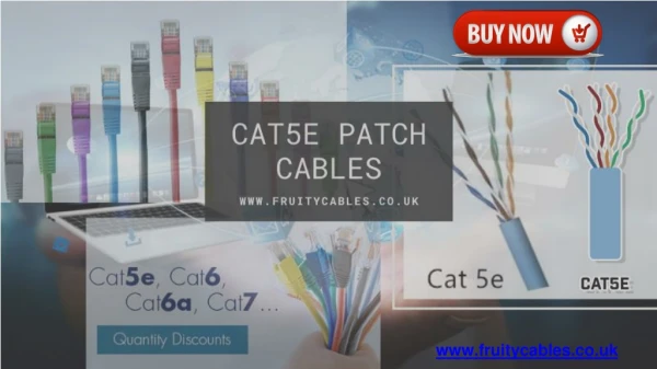 Best Quality CAT5E Patch Cables