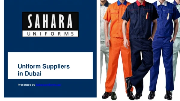 Uniform Supplier in Dubai - Sahara Uniforms
