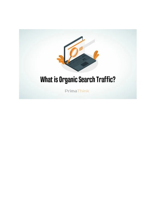 WHAT IS ORGANIC SEARCH TRAFFIC ?