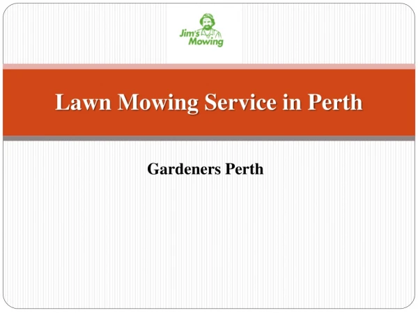 Best Lawn Mowing Service in Perth | Gardeners Perth