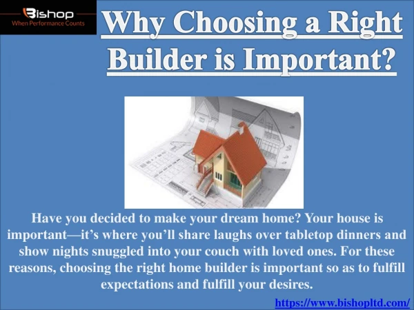 Bishop Ltd | Choose the Perfect Home Builder