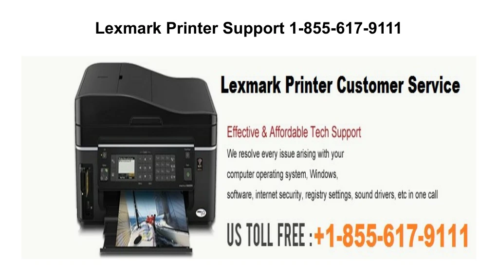 lexmark printer support 1 855 617 9111