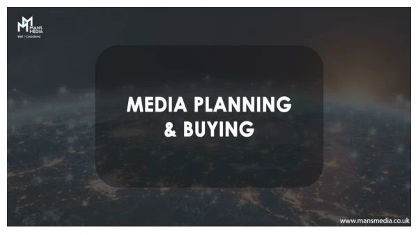 Media Planning and Media Buy Agency in UK