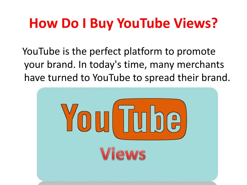 how do i buy youtube views