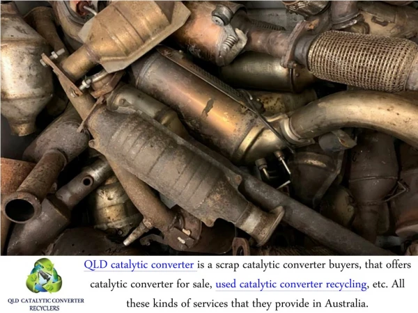 How can I sell used catalytic converters to QLD cat converter recyclers?