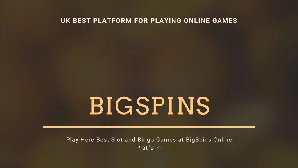 uk best platform for playing online games