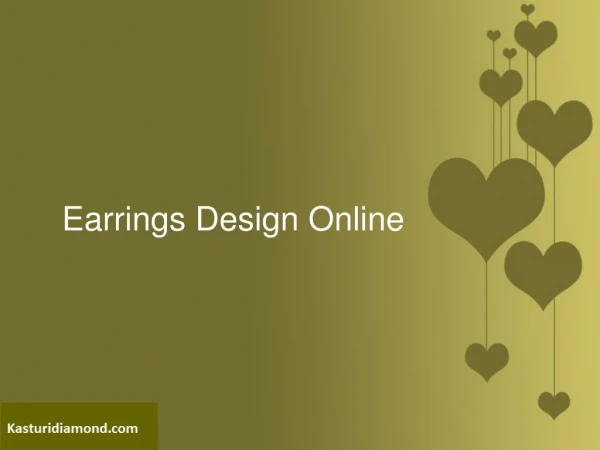 Earrings Design Online