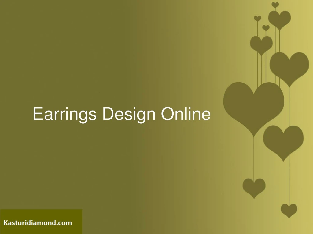 earrings design online