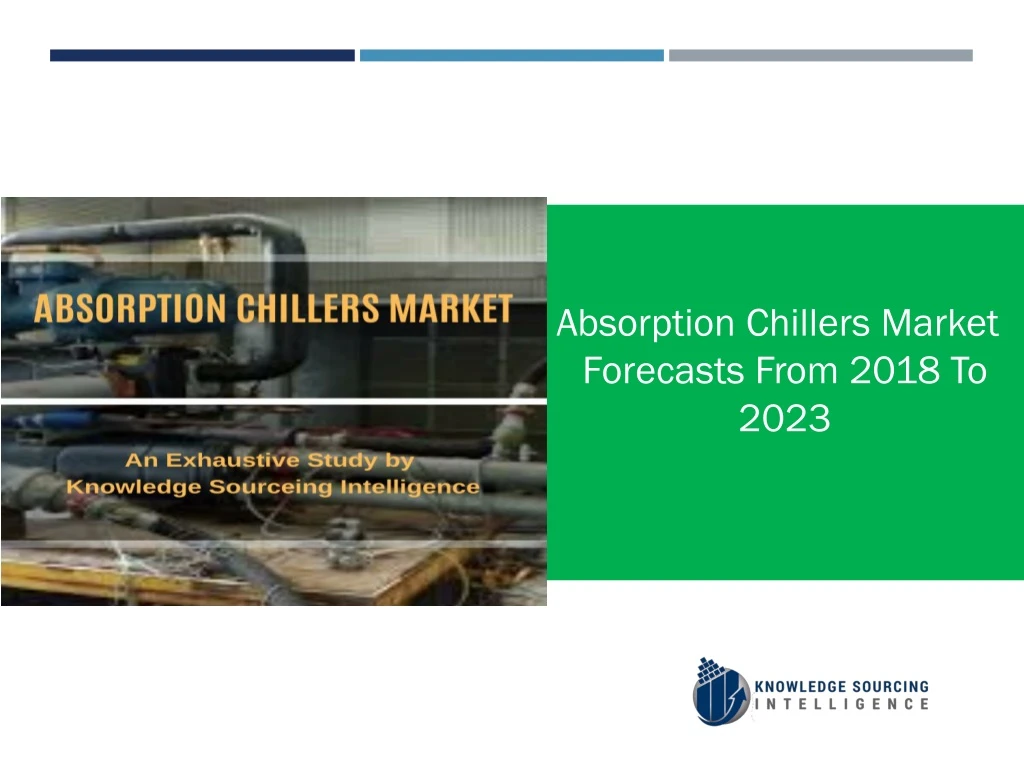 absorption chillers market forecasts from 2018