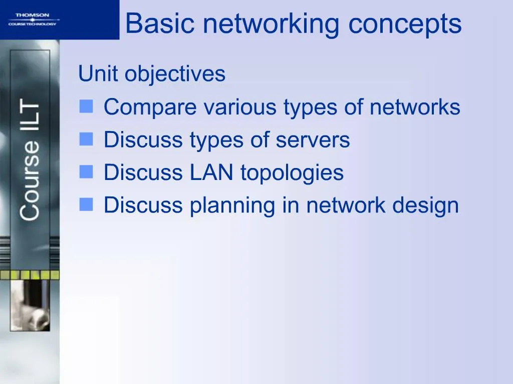 presentation on basic networking concepts