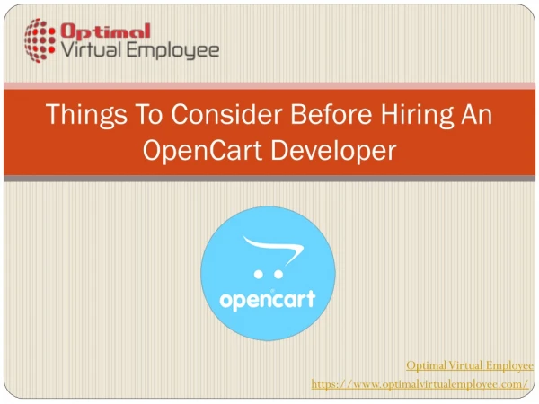 Things you should know before hiring an OpenCart developer.