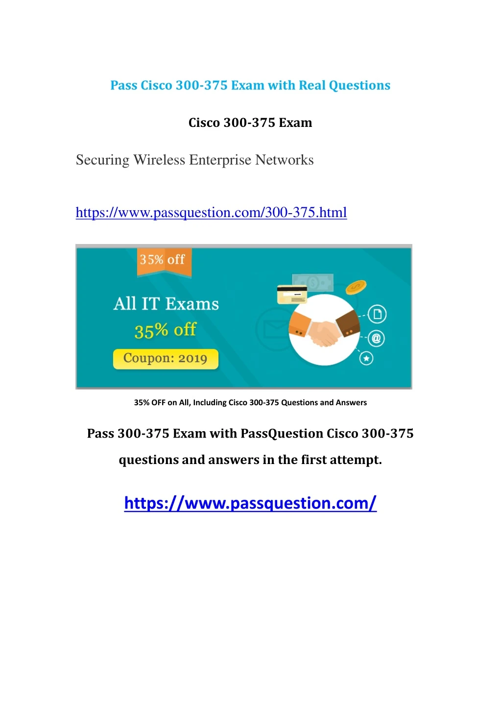 pass cisco 300 375 exam with real questions
