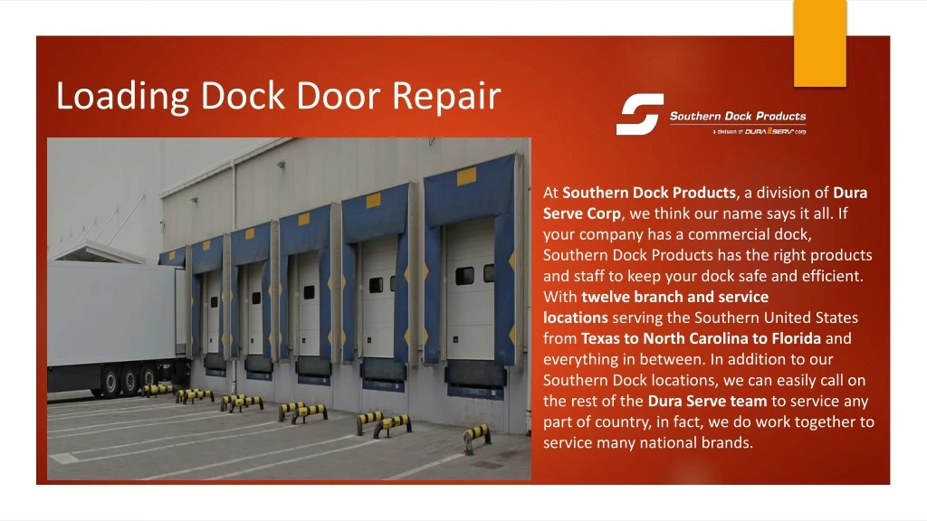 loading dock door repair