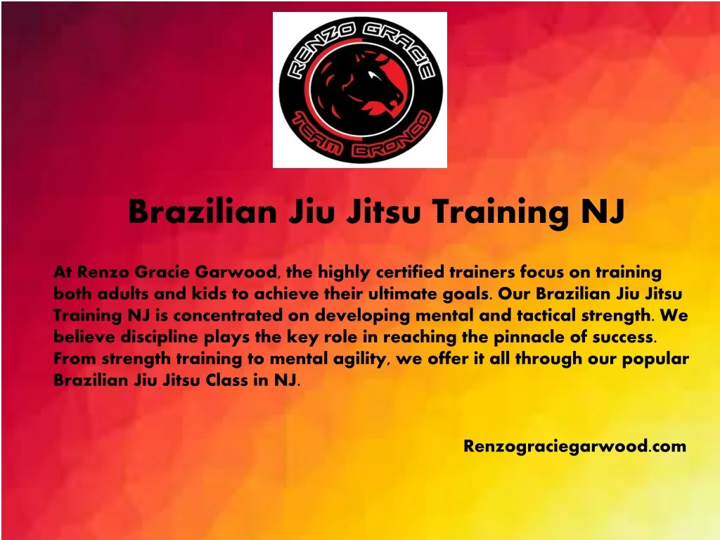 brazilian jiu jitsu training nj