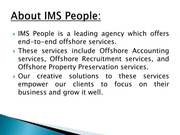 All you need to know about Property Preservation Data Entry Services by IMS People