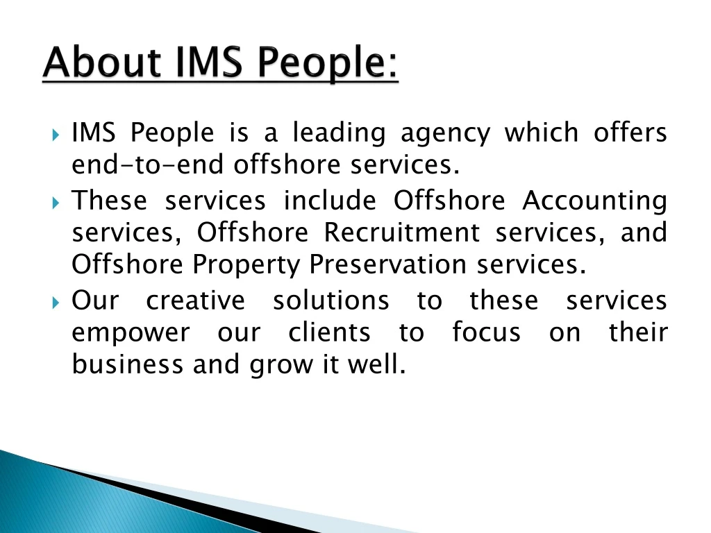 about ims people