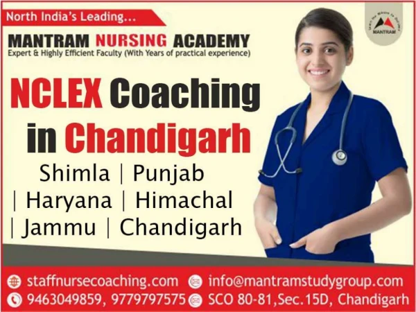 Best Nclex Coaching Academy in Chandigarh